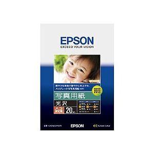 エプソン EPSON 写真用紙〔光沢〕 A3ノビ KA3N20PSKR 1冊(20枚)