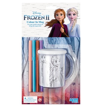 4M 迪士尼冰雪奇緣II 彩繪杯套裝  冰雪奇緣  1組