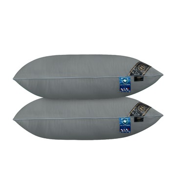 【Hilton 希爾頓】舒眠枕/灰色 枕頭 棉花枕 機能枕(B0048-A)