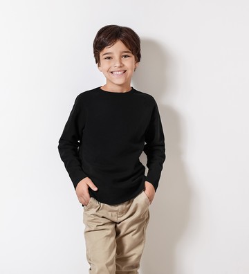 Bonne Nuit - 保暖衣 (兒童黑 130)