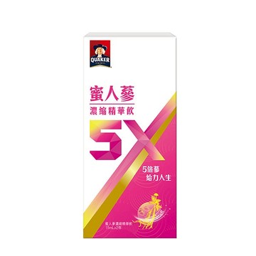 桂格5X蜜人蔘濃縮精華飲15ml X2包