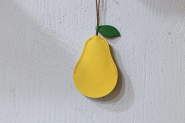 壹染指原創  | 鴨梨鑰匙包 | 水果係列 | 真皮