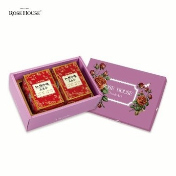 【古典玫瑰園】紅顏珍珠花蔘茶兩入禮盒 (新年特惠禮盒)