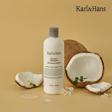Karl&Hans卡爾漢斯植萃洗髮露390ml椰子