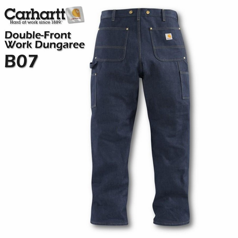 Carhartt】B07 カーハート リジットデニム ワークパンツ ダブル