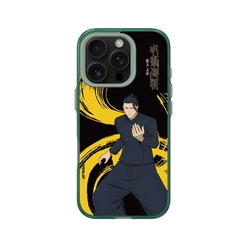 iPhone 16 Pro Clear 憂墨綠 - Jujutsu Kaisen 咒術迴戰 S2 - 懷玉・玉折戰鬥系列-夏油傑
