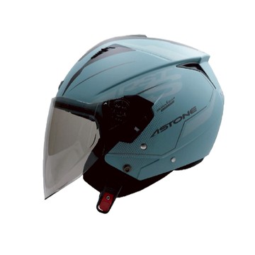 ASTONE RST AQ13 平冰河藍 可拆洗 內墨鏡設計 通風系統 3/4罩 半罩 安全帽