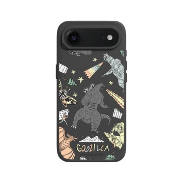 iPhone Air SolidX 黑 - 哥吉拉 Godzilla - 插畫哥吉拉