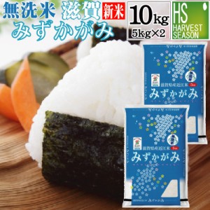  無洗米 滋賀県産 みずかがみ 10kg(5kg×2袋) 令和5年産　特別栽培米 送料無料 北海道沖縄へは別途送料760円 [翌日配送]