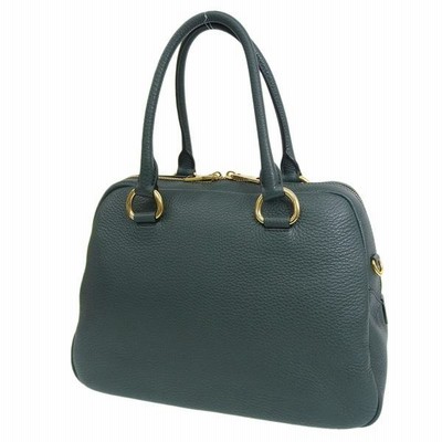 PRADA プラダ ハンドバッグ グリーン レディース ブランド プラダ バッグ レディース アウトレット トートバッグ