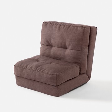 米卡沙可折疊式和室椅 深棕