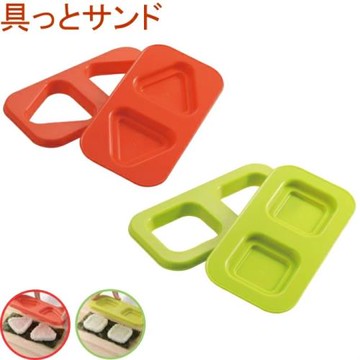 日本三角飯團米漢堡日式三明治模具 米飯漢堡DIY模具三角型