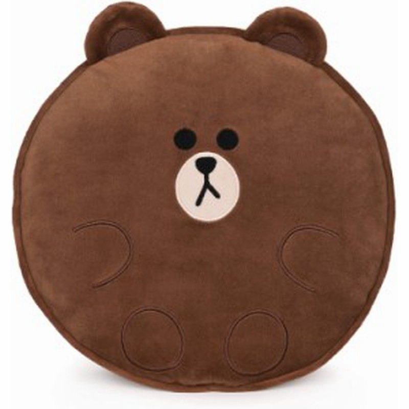 Gund ガンド ぬいぐるみ 人形 ラインフレンズ ブラウン 抱き枕 クッション 約33cm 通販 Lineポイント最大1 0 Get Line ショッピング