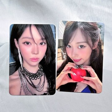 正版 aespa 吒 迷你六 rich man DMM特典卡 高顏值小卡 金玟庭 柳智敏 吉賽爾 寧藝卓