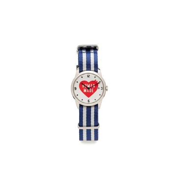 AirRoom正品 2025AW HUMAN MADE HEART WATCH 條紋 手錶 現貨 HM30GD108