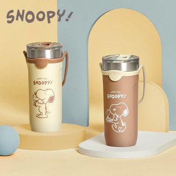 【SENSE LAB·SNOOPY】史努比 小夥伴 304不銹鋼保溫真空手提隨行杯710ml