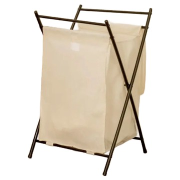 ikloo 宜酷屋 台製大容量髒衣收納籃 置物籃 1.62kg  米色  45Wx48Dx73Hcm