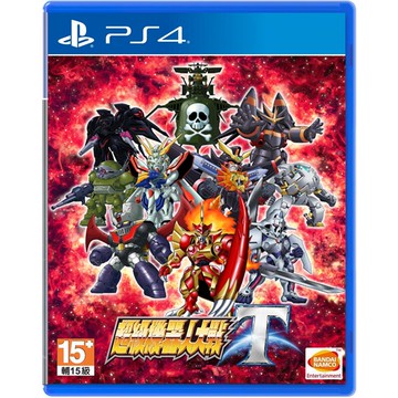 索尼PS4遊戲片   超級機器人大戰T  機戰T   繁體中文 全新/二手