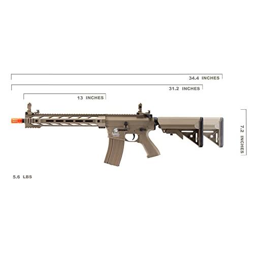 ランサーTactical Gen SPR Interceptor LT-25 AEG Aerosoft Gun, Tan, High FPS (LT-25TL-G2)