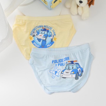 波力舒柔呼吸男童內褲2入