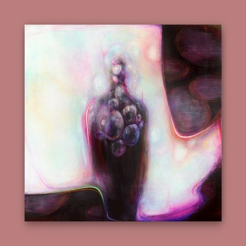 靈魂的居所 / 100 x 100 公分 / 壓克力彩 畫作 / 2016年繪