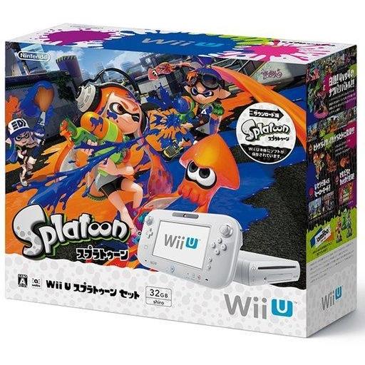 中古WiiUハード Wii U スプラトゥーン セット