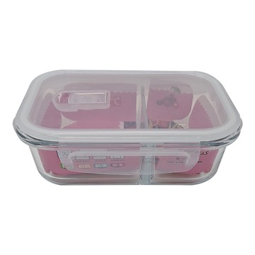 Need LOHAS 享樂活 分隔玻璃保鮮盒 CHL1233  680ml  1個