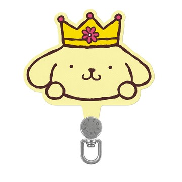 【正版授權】布丁狗魔法師大頭款旋轉手機掛片/夾片