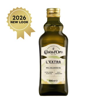 【高士達 Costa d'Oro】特級冷壓初榨橄欖油 500ml