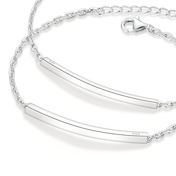 925純銀手鏈．情侶手鍊｜一生守護．客製刻字．情人節禮物