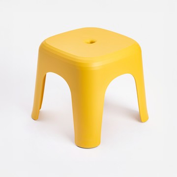 菲比止滑椅凳25.5公分 黃