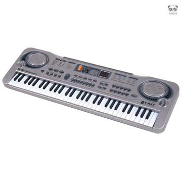 塑膠61鍵電子琴兒童樂器 多功能充電音樂玩具鋼琴 USB