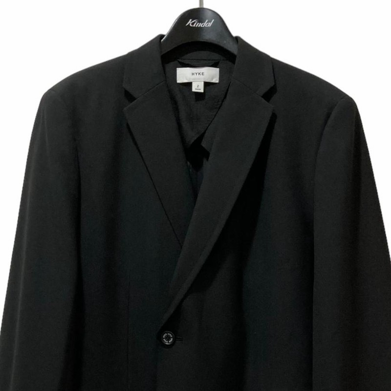 ハイク HYKE P R STRETCH DOUBLE-BREASTED BLAZER ストレッチ