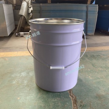 ⚡KK嚴選⚡ 精品鐵水桶家用手提18升20L加厚花籃塗料油漆化工金屬包裝白鐵桶【品質保固】