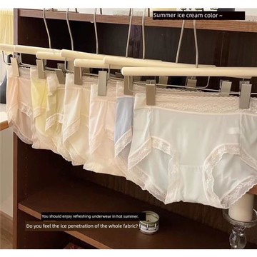 潔凈體感褲2.0面膜褲內褲女士中腰甜美三角褲抗菌無痕底褲冰透感