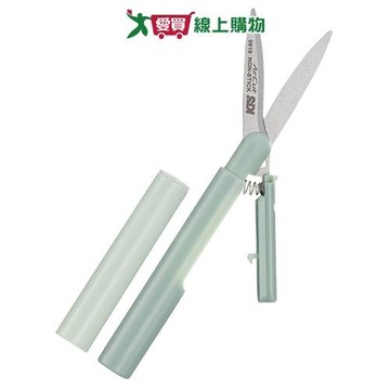 SDI手牌 磁吸式不沾膠筆型剪0918(綠) 筆型剪 剪刀 防膠 抗沾黏 文具 好攜帶 加長握柄【愛買】