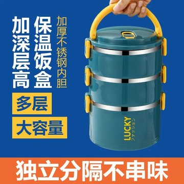🔥好貨優選🔥微波便當盒 便當盒 304不銹鋼保溫飯盒 保溫便當盒 餐盒 午餐盒 學生便當盒 不鏽鋼餐盒 可愛便當盒 家用