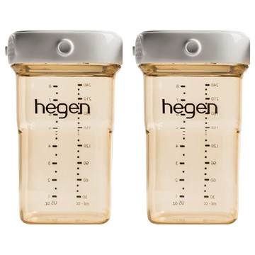 hegen 金色奇蹟PPSU多功能萬用瓶 2入  240ml  金色  1組
