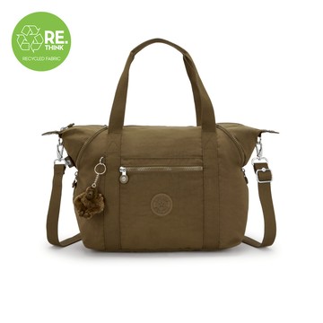 卡其綠手提側背包-ART