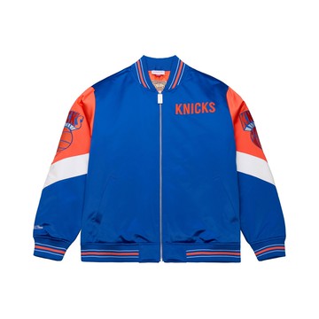 Mitchell & Ness NBA THROW IT BACK HEAVYWEIGHT SATIN JACKET VINTAGE KNICKS 男 其他外套 JK11198-NYKROYA