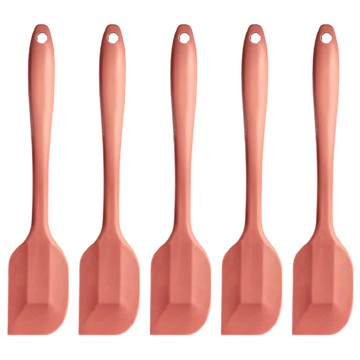 葉子小舖 烘焙器具 矽膠刮刀 小尺寸(21 x 4cm) 單一顏色  5支