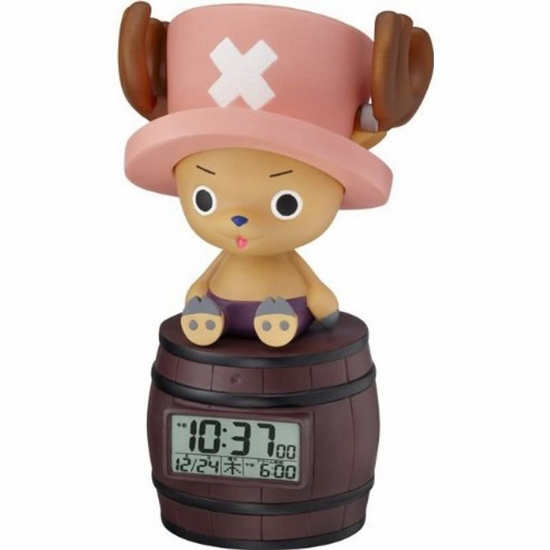 One Piece ワンピース 目覚まし時計 キャラクター デジタル トニートニー チョッパー おしゃべり 音声 アラーム 茶 リズム 通販 Lineポイント最大0 5 Get Lineショッピング
