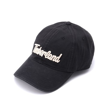 TIMBERLAND MIDLAND BEACH 刺繡LOGO棒球帽 黑 A61VT001