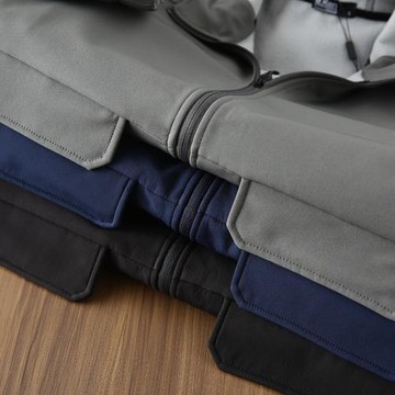 【復合絨內里！】秋冬戶外防風防水加厚保暖連帽沖鋒衣夾克外套男