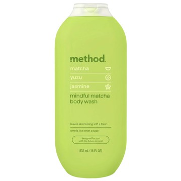 method 美則 感官沐浴乳 靜心抹茶  532ml  1個