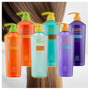 HELLO MORNING~洗髮精／護髮乳(600ml) 款式可選