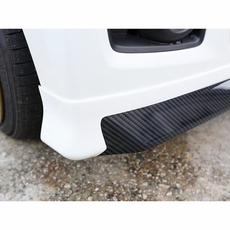 N-BOX JF1/2 シックスセンスフロントリップスポイラーカーボン調 415