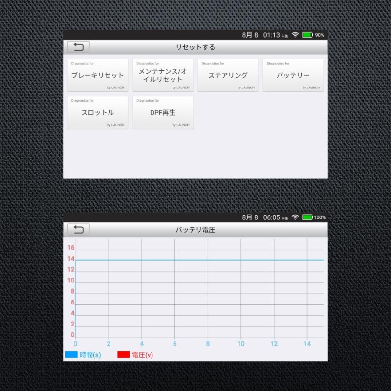 LAUNCH日本正規輸入元 CRP233 OBD2 スキャンツール 自動車故障診断機