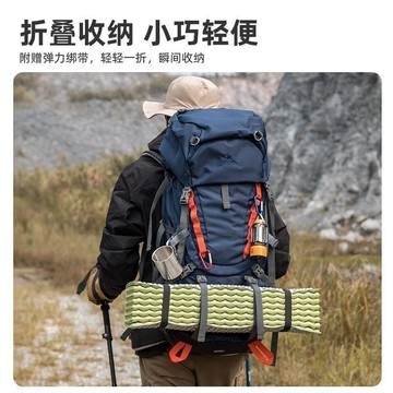 【臺灣出貨】xpe蛋巢墊午睡蜂巢墊摺疊墊戶外摺疊露營鋁膜徒步睡墊登山防潮墊7anz