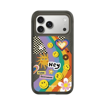 iPhone 17 Pro Max AirX 本質黑 - Knock Knock A2Z - Rainbow slide